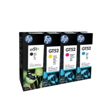 惠普（hp） 墨水GT-51XL/52惠普墨式墨倉打印機 GT5810/GT5820 GT-51XL/52 黑色彩色套裝