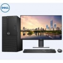 戴爾（DELL）3050MT I5-7500/4G/1T/DVDRW/21.5英寸顯示器